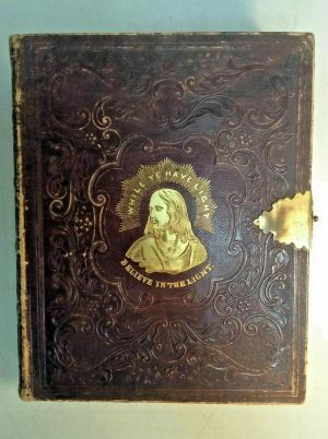 Weaver / Houser Family Bible, Lancaster County, Pennsylvania, 1870s