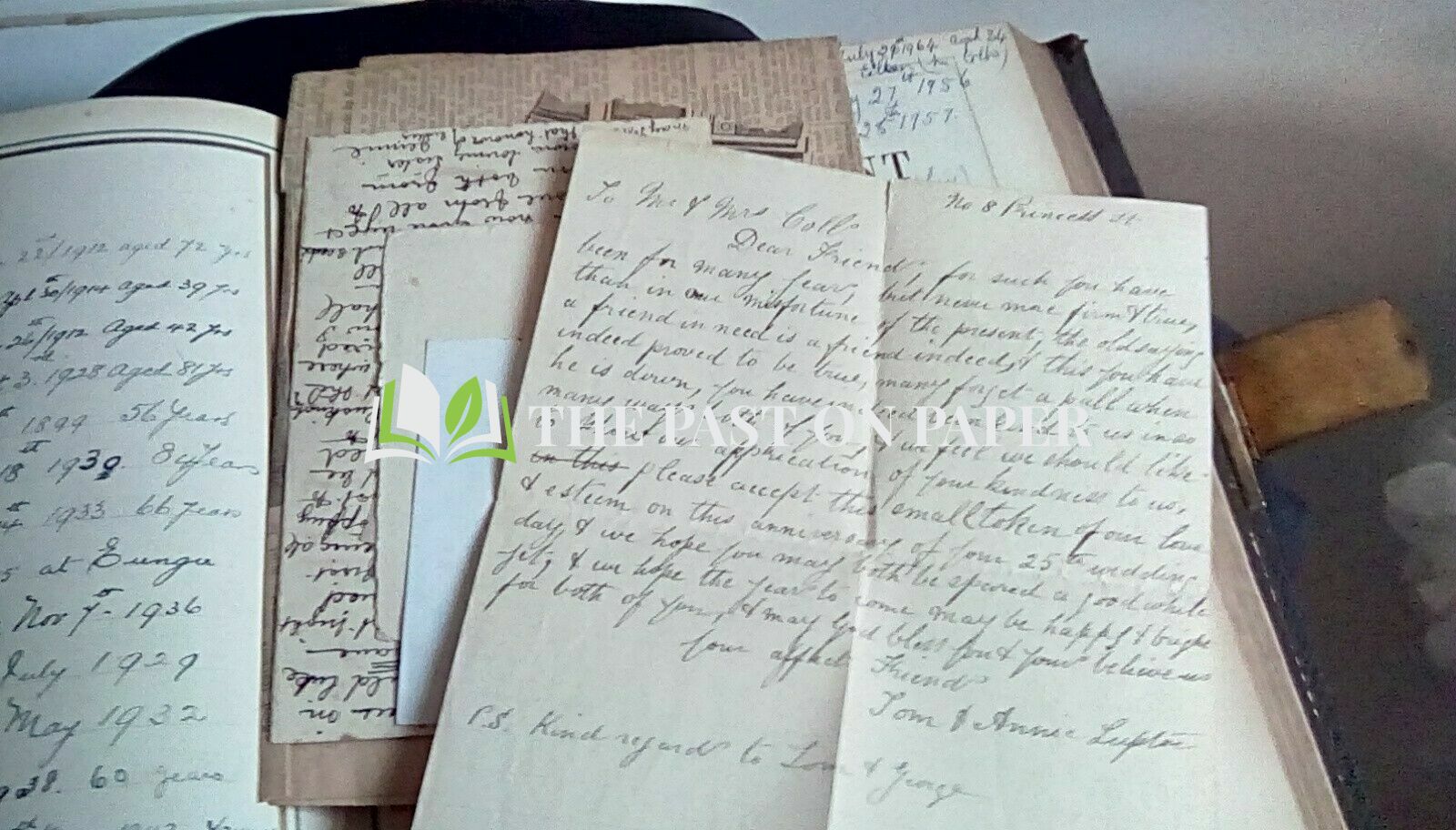 large1895 family bible leather bound with brass clasp interesting item/heavy - Image 5