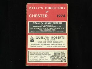 Kelly's Directory of Chester, 1974