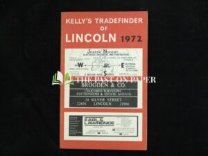 Kelly's Tradefinder of Lincoln, 1972