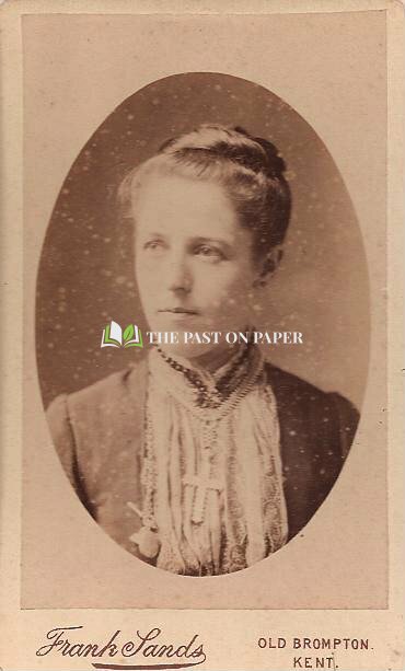 Carte De Visite of an Unidentified Female, Old Brompton, Kent