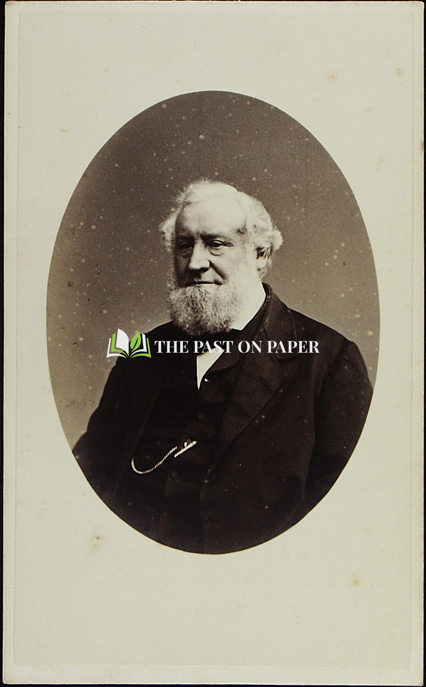 Carte de Visite of Unidentified Male, Ispwich, 1870s