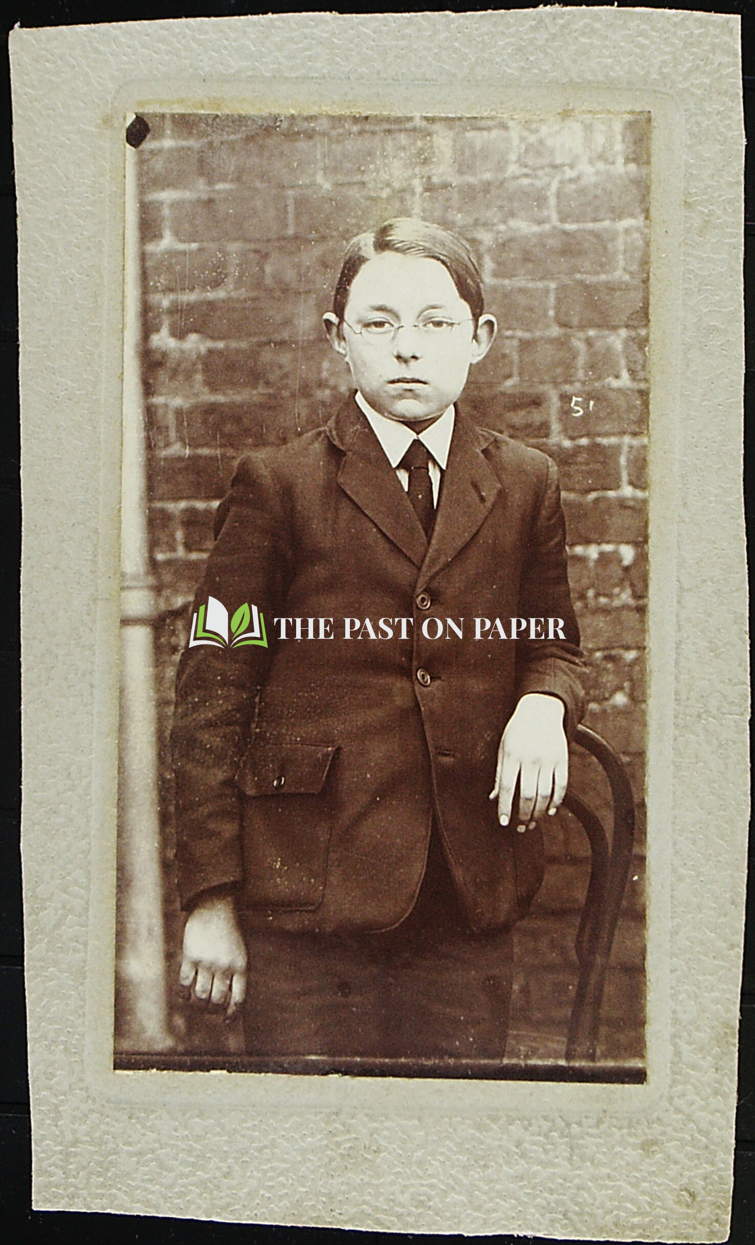 Carte de Visite of Unidentified Youth, est 1890s