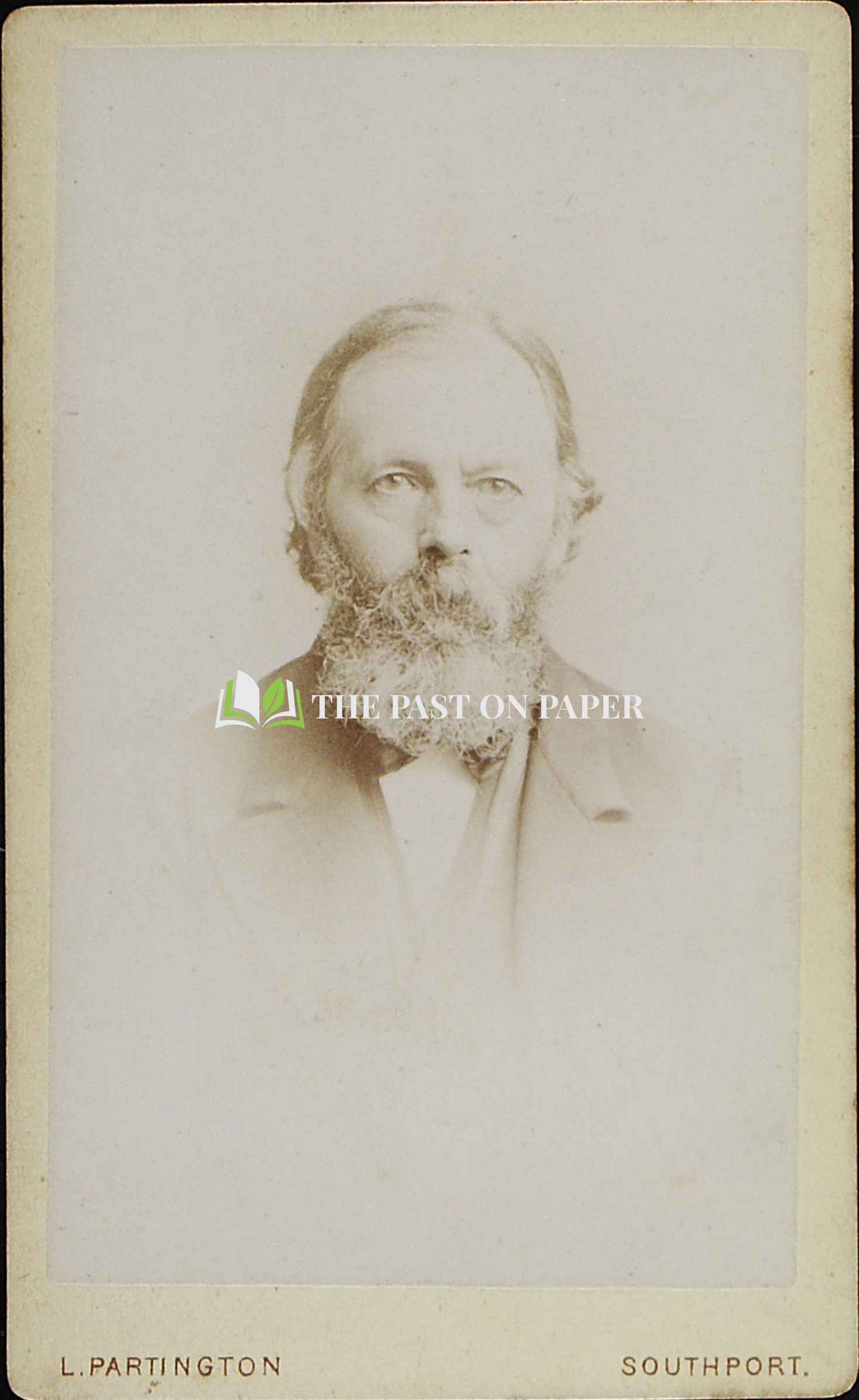 Carte de Visite of Unidentified Gentleman, Southport
