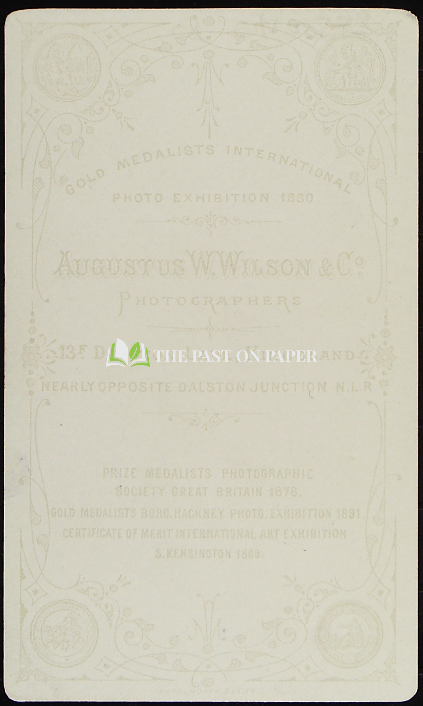 Carte de Visite of Unidentified Woman, Kingsland, London, 1890s - Image 2