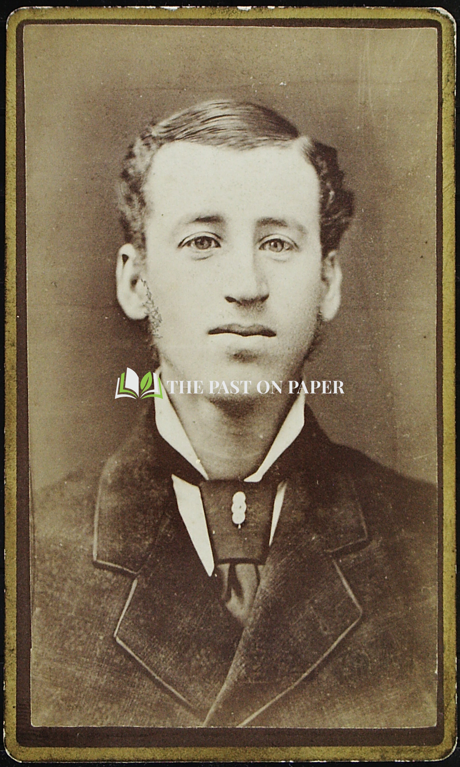 Carte de Visite of Unidentified Gentleman, 1880s