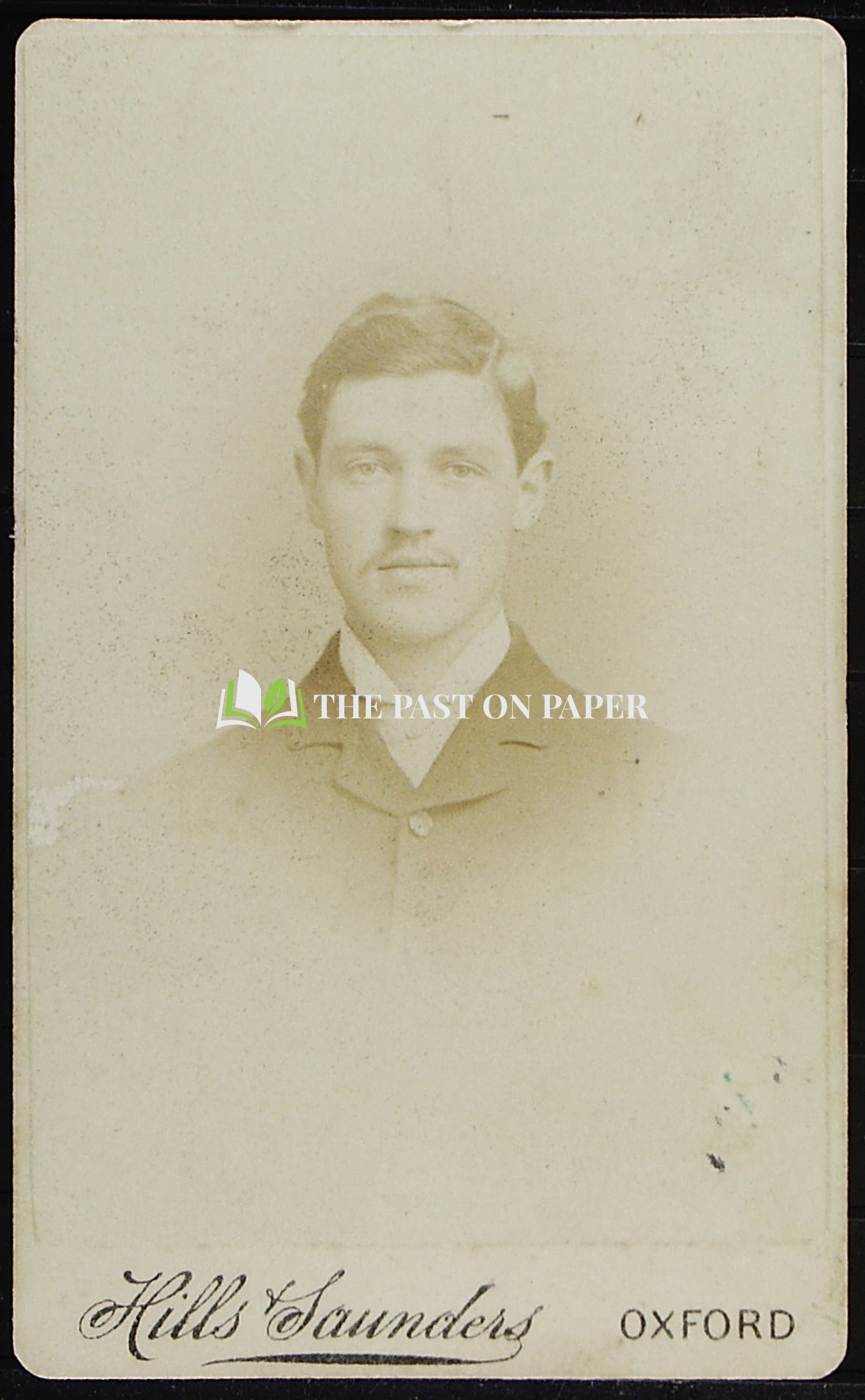 Carte de Visite of Unidentified Gentleman, Oxford, 1870s
