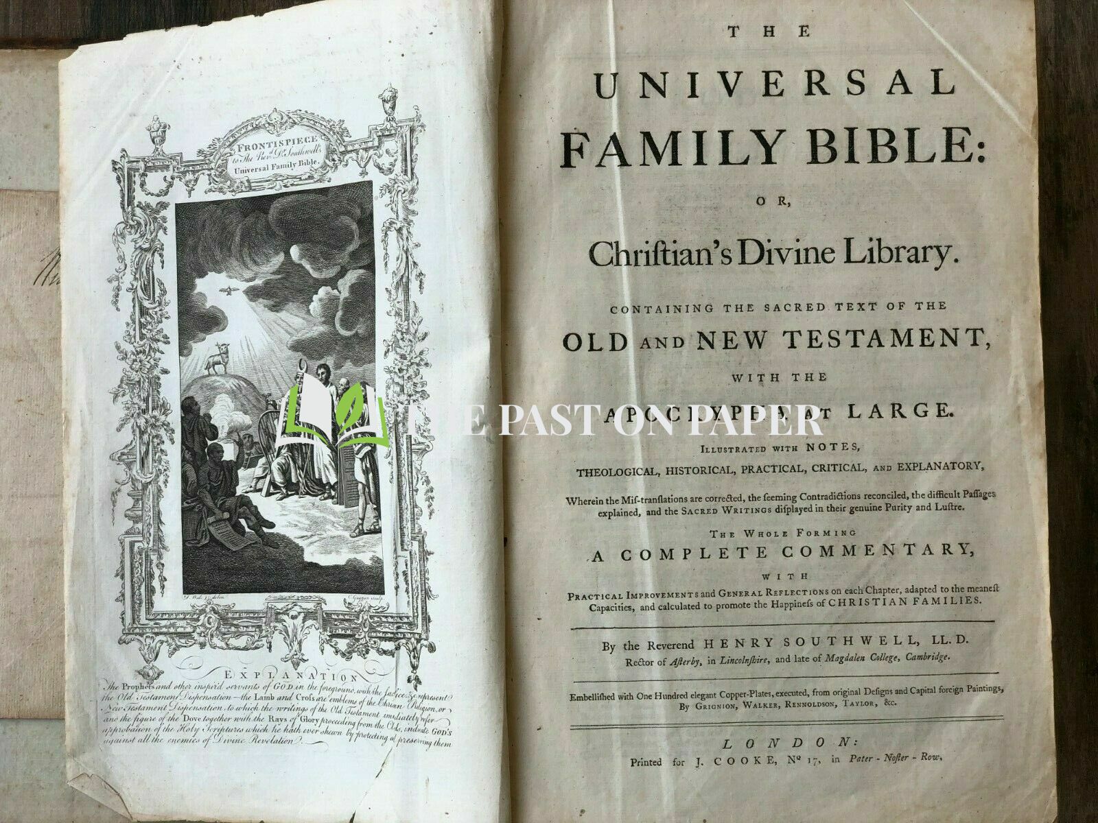 Woodham / Cooper Family Bible - Image 5