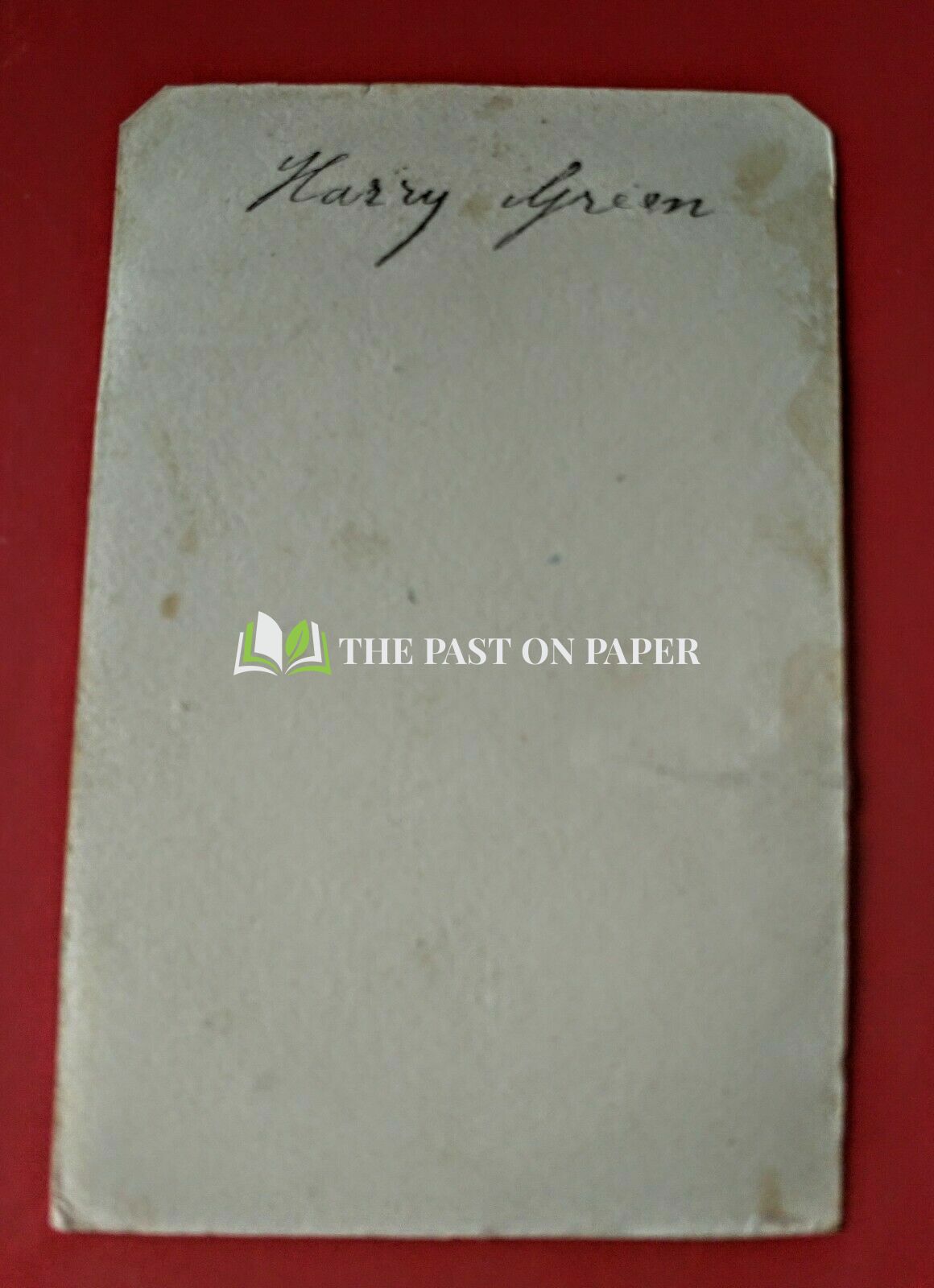 Carte De Visite Of Harry Green, 1870s - Image 2