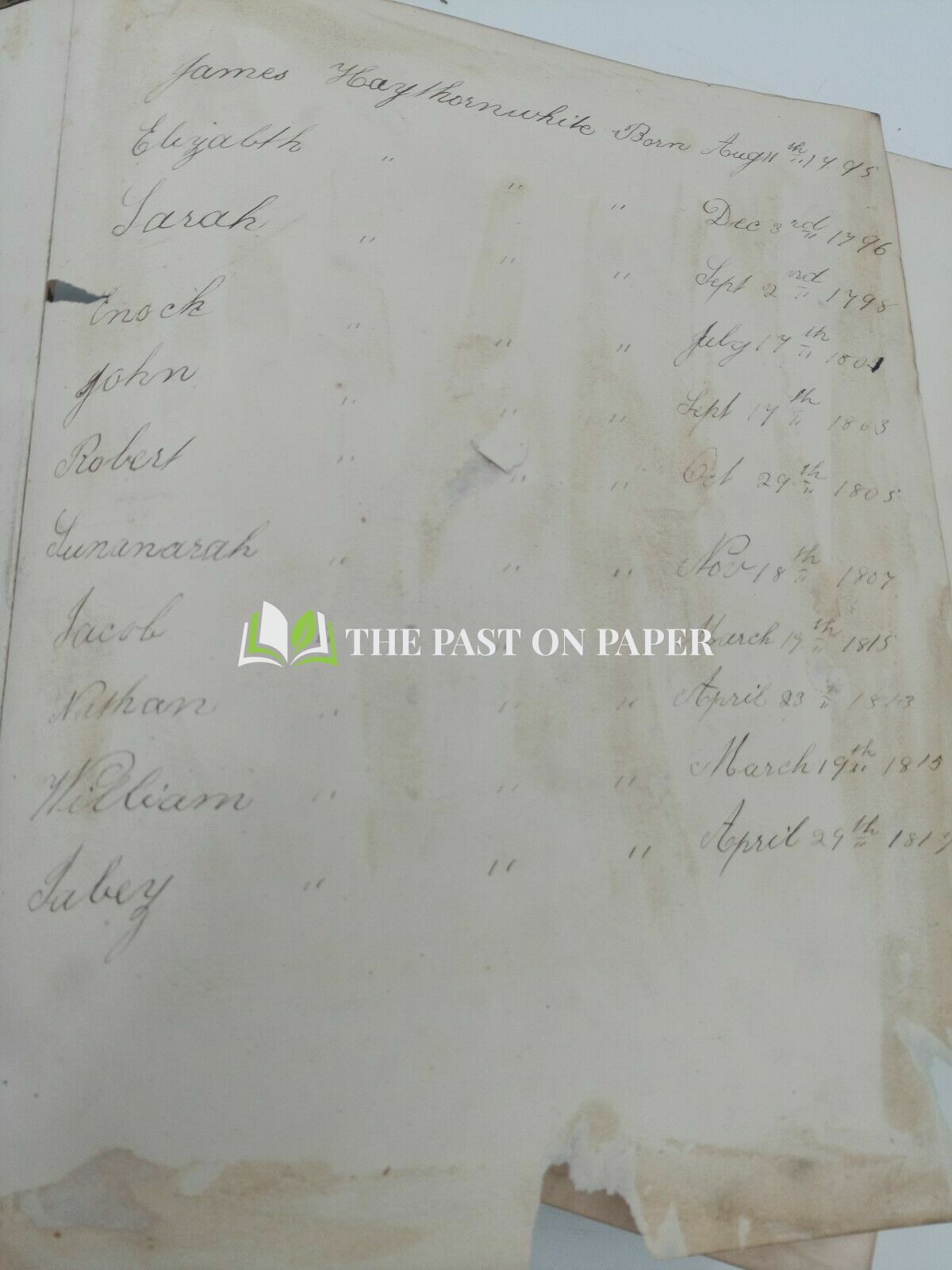 19th Century Antique Family Holy Bible and new Testament With Brass Fittings - Image 2