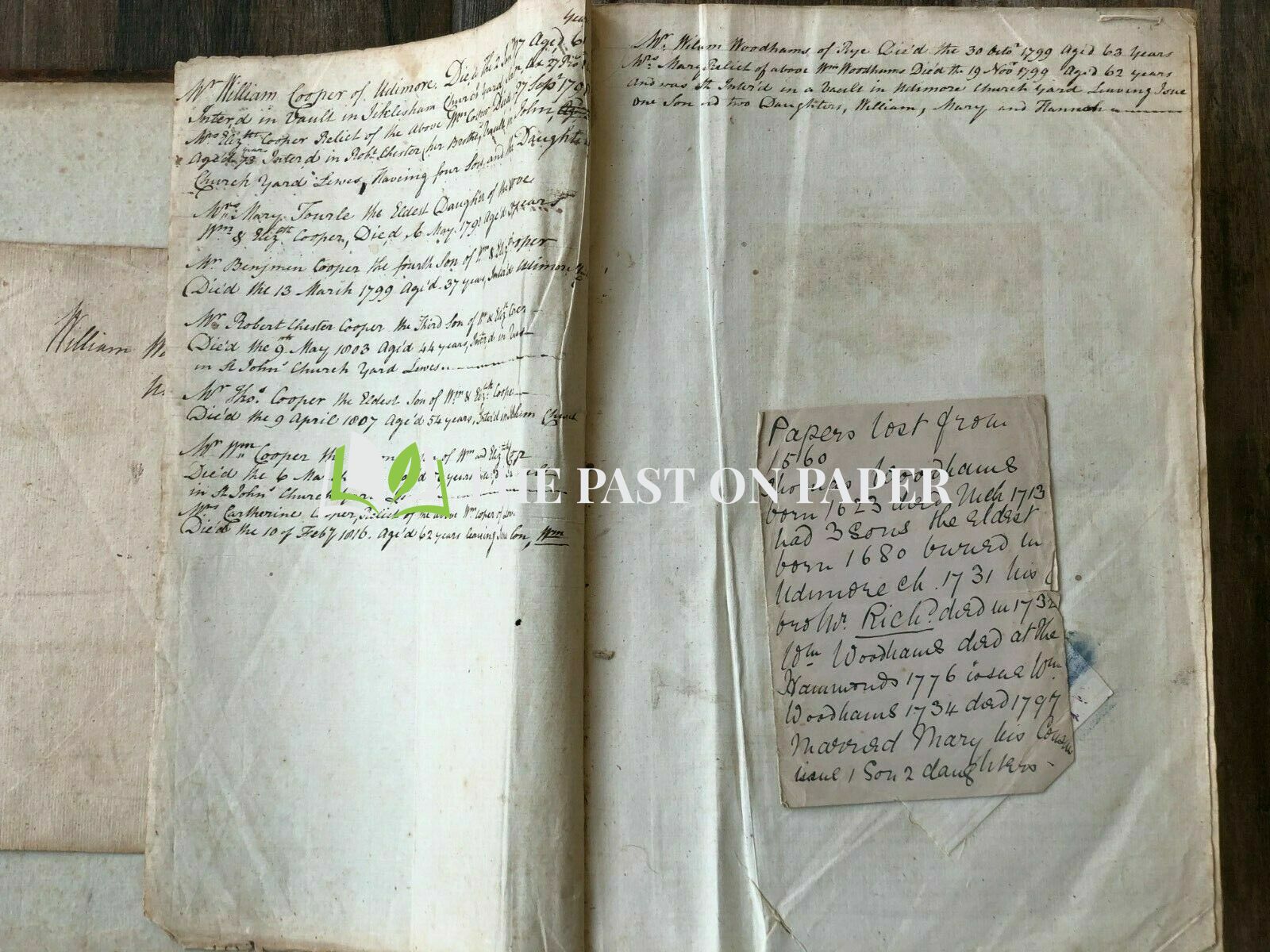 Woodham / Cooper Family Bible - Image 3