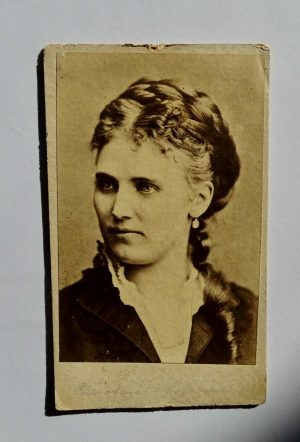 Cdv Carte De Visite, Opera Singer Christina Nilsson