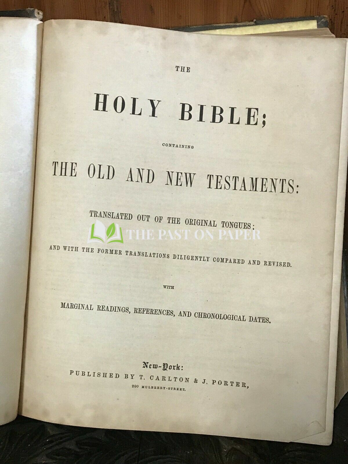 Van Nest Family Bible - Image 6