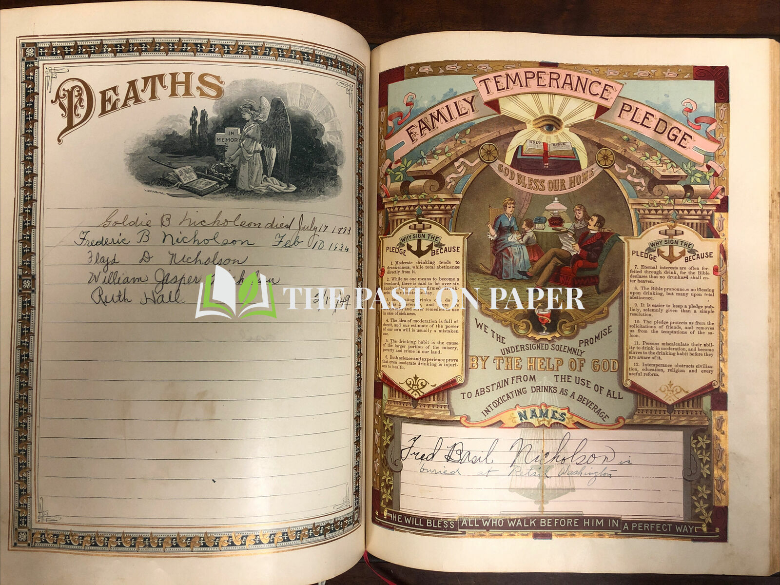 Nicholson Family Bible - Image 3