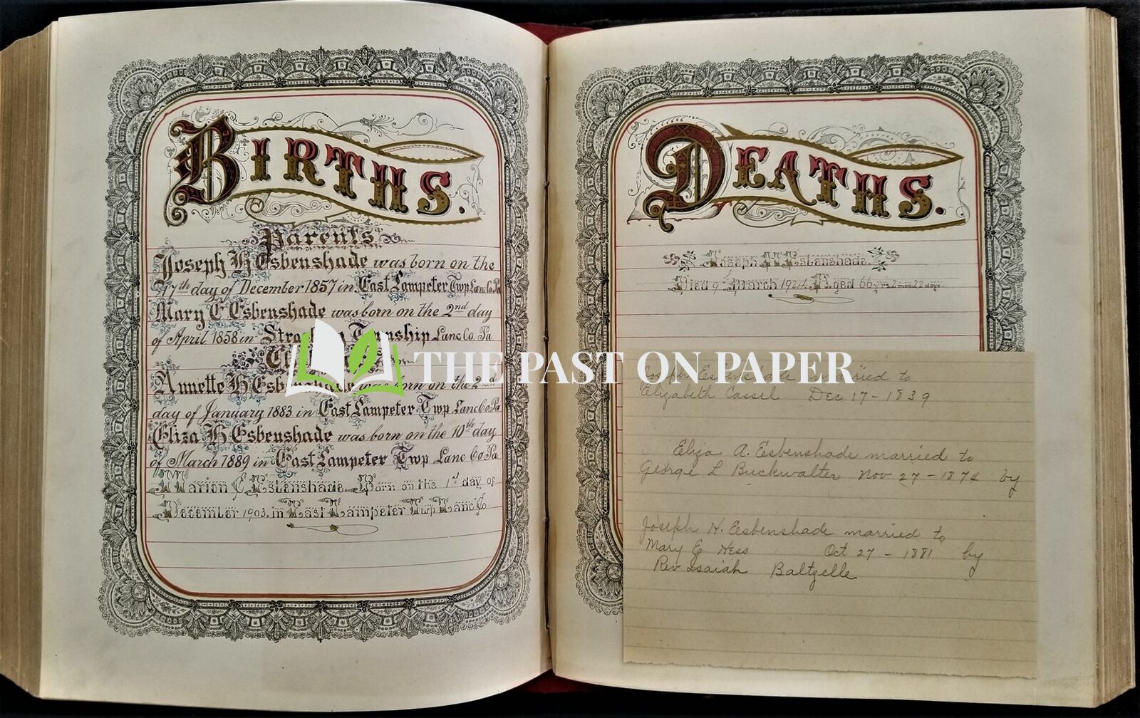 Esbenshade Family Bible - Image 4