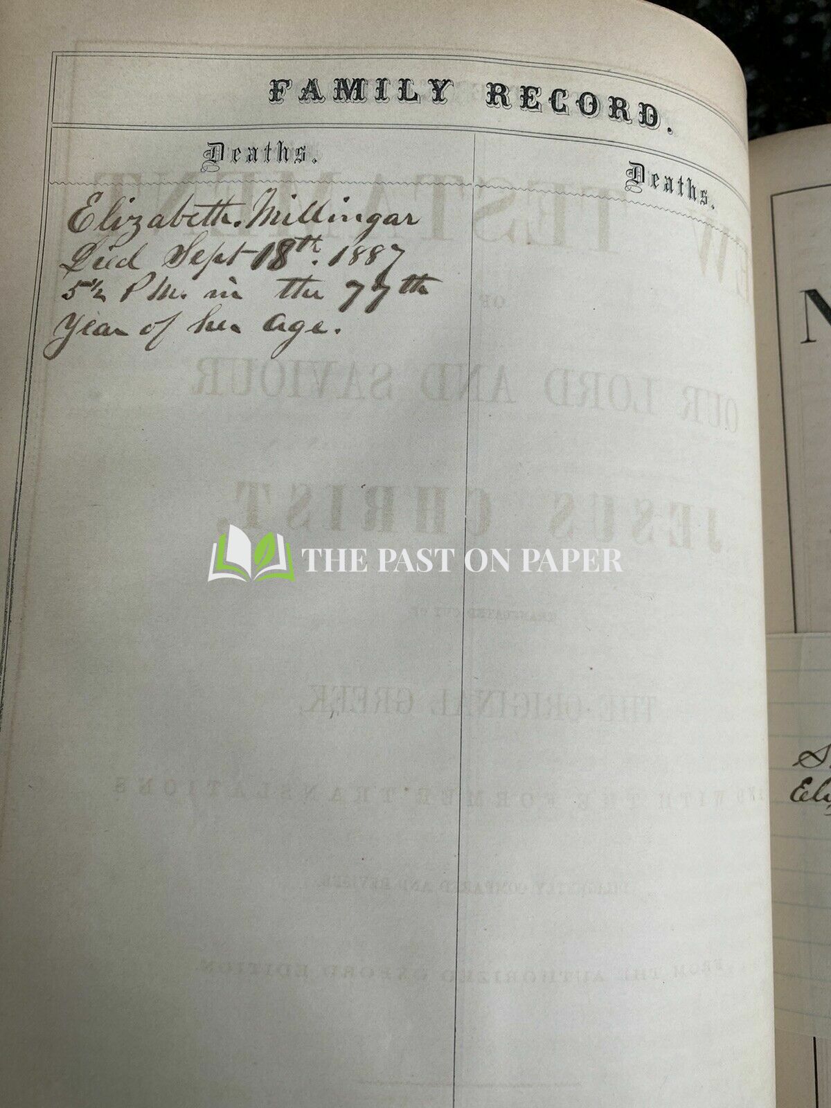Millingar Family Bible - Image 4