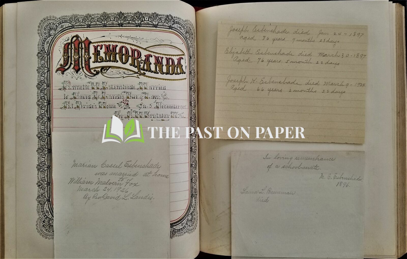 Esbenshade Family Bible - Image 5