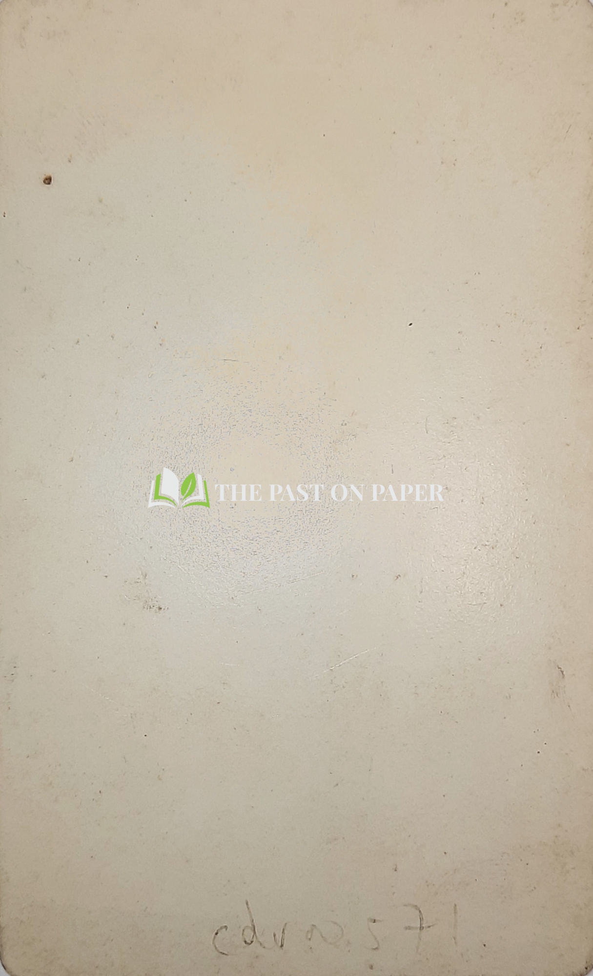 Carte De Visite Of Unidentified Male - Image 2