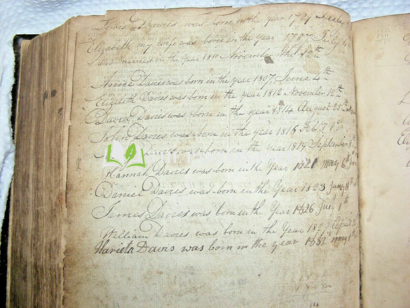 Davies Family Bible - Image 3