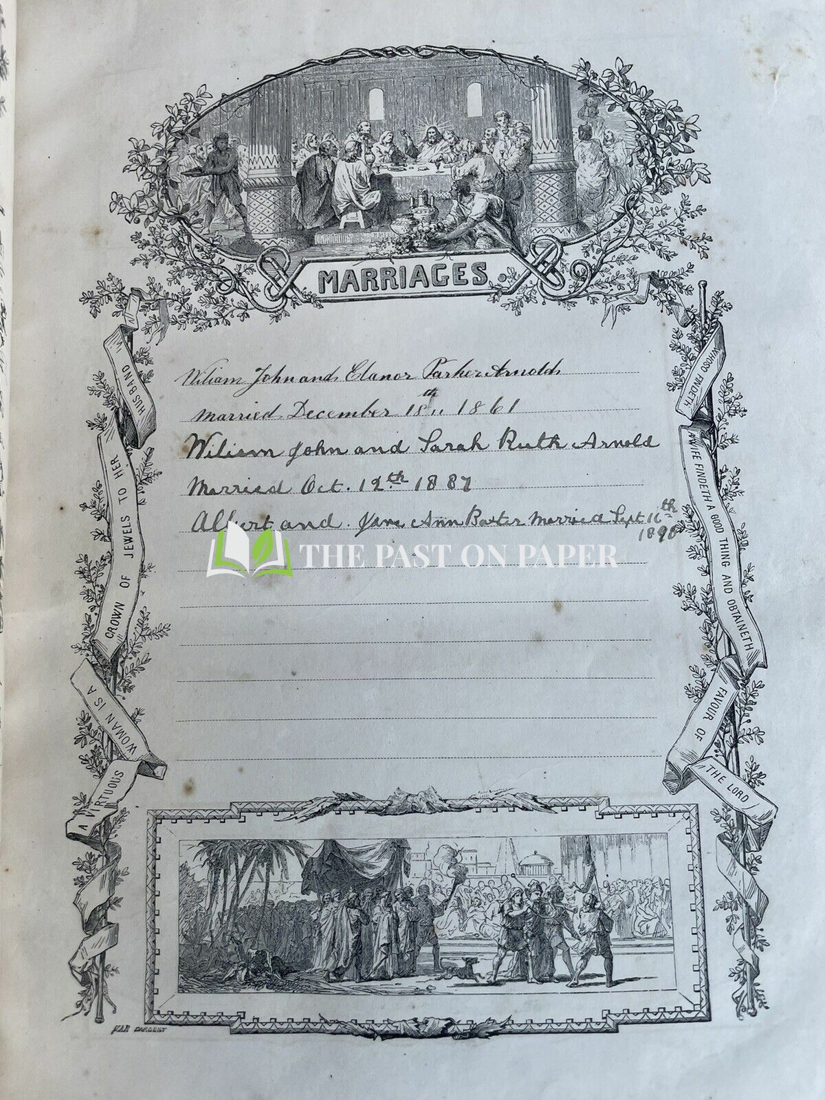 Arnold Family Bible - Image 2