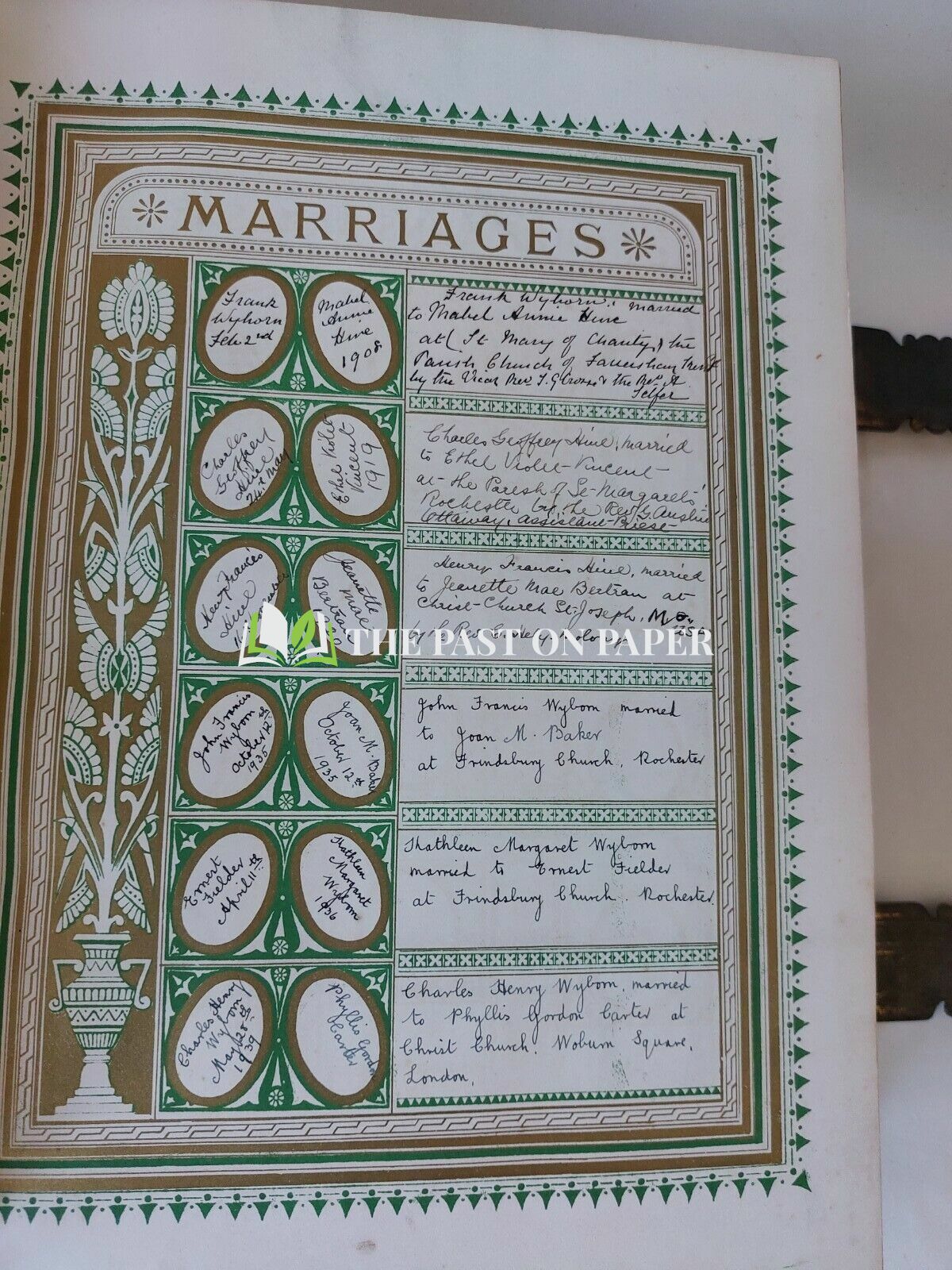 Wyhorn/Hive Family Bible - Image 3